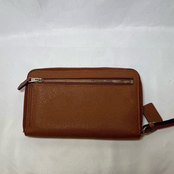 Coach Tan Wristlet - Picture 2 of 4